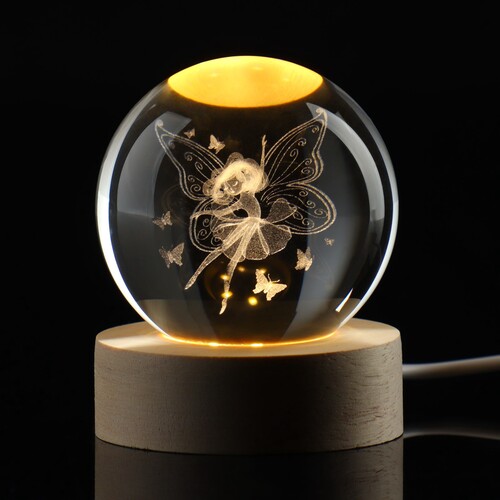 Купить Ночник Сима-Лэнд Фея бежевый  9172430. Характеристики, отзывы и цены в Донецке