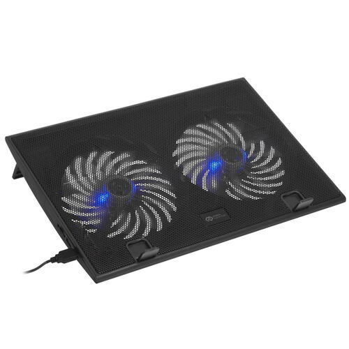 Купить Подставка для ноутбука Digma D-NCP170-2H черный  4852683. Характеристики, отзывы и цены в Донецке
