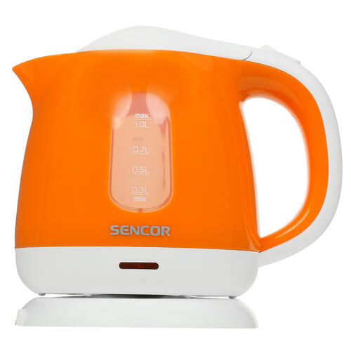 Купить Электрочайник Sencor SWK 1013OR оранжевый  1213618. Характеристики, отзывы и цены в Донецке