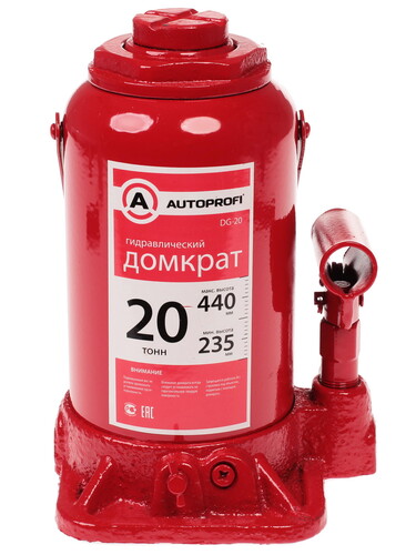 Купить Домкрат Autoprofi DG-20  1074043. Характеристики, отзывы и цены в Донецке