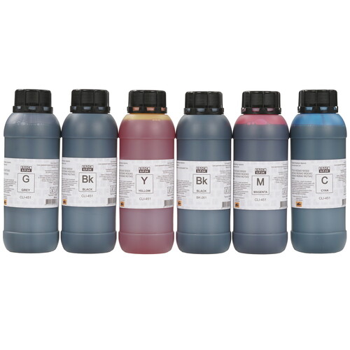 Купить Чернила водорастворимые Блок Блэк CAN CL-450/451 SAFE SET голубой, желтый, пурпурный, серый  9171272. Характеристики, отзывы и цены в Донецке