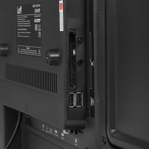 Купить 31.5" (80 см) Телевизор Leff 32H690T черный  9229058. Характеристики, отзывы и цены в Донецке
