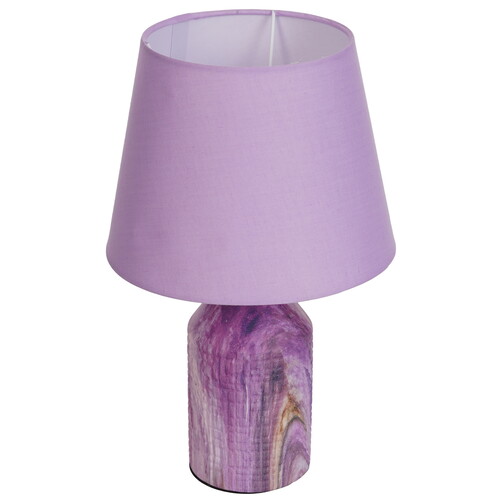 Купить Настольный светильник RISALUX Жизель сиреневый  9176741. Характеристики, отзывы и цены в Донецке