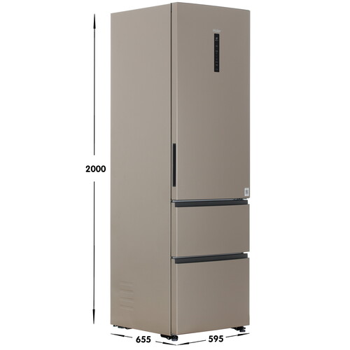 Купить Холодильник многодверный   Haier A4F639CGGU1 золотистый  9291515. Характеристики, отзывы и цены в Донецке
