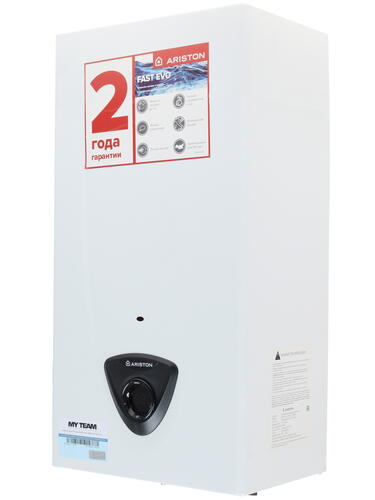 Купить Водонагреватель газовый Ariston FAST EVO 11 C  1022674. Характеристики, отзывы и цены в Донецке