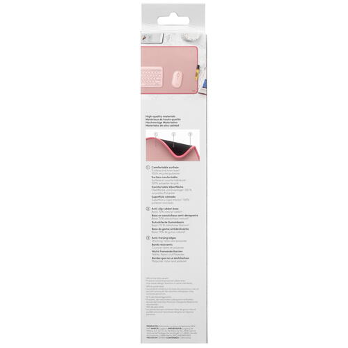 Купить Коврик Logitech Desk Mat Studio Series DARKER ROSE  розовый  5005101. Характеристики, отзывы и цены в Донецке