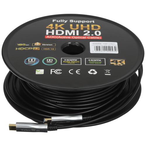 Купить Кабель однонаправленный Telecom HDMI - HDMI, 40 м  5471763. Характеристики, отзывы и цены в Донецке