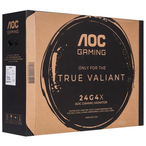Купить 23.8" Монитор AOC 24G4X черный  5462976. Характеристики, отзывы и цены в Донецке