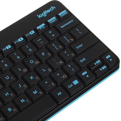Купить Клавиатура+мышь беспроводная   Logitech MK245 черный  5077017. Характеристики, отзывы и цены в Донецке
