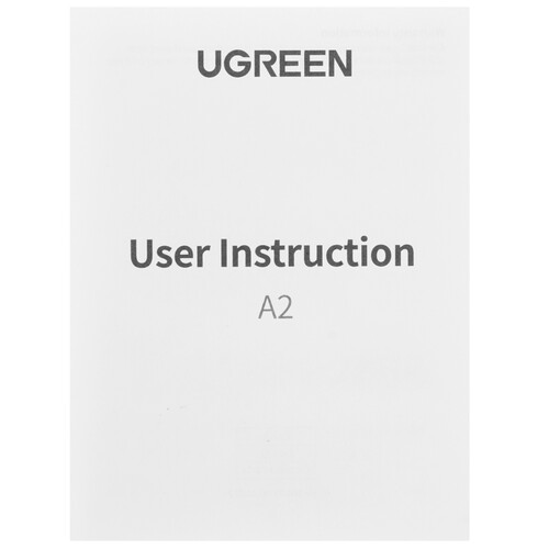 Купить Кабель круглый Ugreen USB Type-C - USB 2.0 Type-A черный 2 м  9983410. Характеристики, отзывы и цены в Донецке