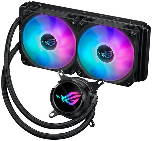 Купить Система охлаждения ASUS ROG Strix LC III 240 ARGB черная  5616000. Характеристики, отзывы и цены в Донецке