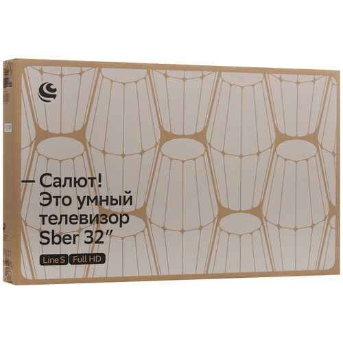 Купить 32" (80 см) Телевизор Sber SDX-32F2139 черный  9184610. Характеристики, отзывы и цены в Донецке