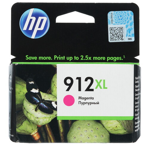 Купить Картридж HP 912XL (3YL82AE) пурпурный  1377816. Характеристики, отзывы и цены в Донецке