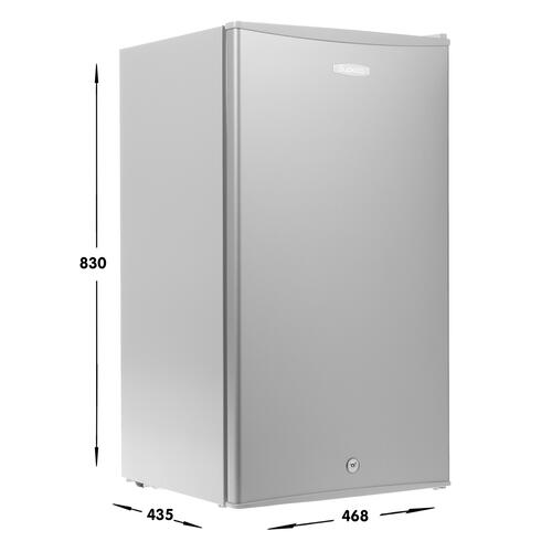 Купить Холодильник компактный   Бирюса M90 серебристый  8189671. Характеристики, отзывы и цены в Донецке
