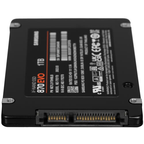 Купить 1000 ГБ 2.5" SATA накопитель Samsung 870 EVO [MZ-77E1T0B/EU]  5038008. Характеристики, отзывы и цены в Донецке