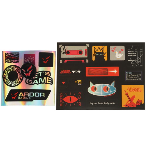 Купить Коврик ARDOR GAMING Glass (L) белый  9082698. Характеристики, отзывы и цены в Донецке
