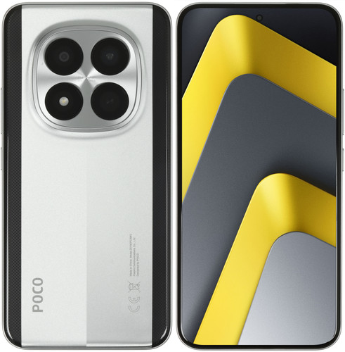 Купить 6.83" Смартфон POCO M8 Pro 5G 256 ГБ серебристый  5648672. Характеристики, отзывы и цены в Донецке