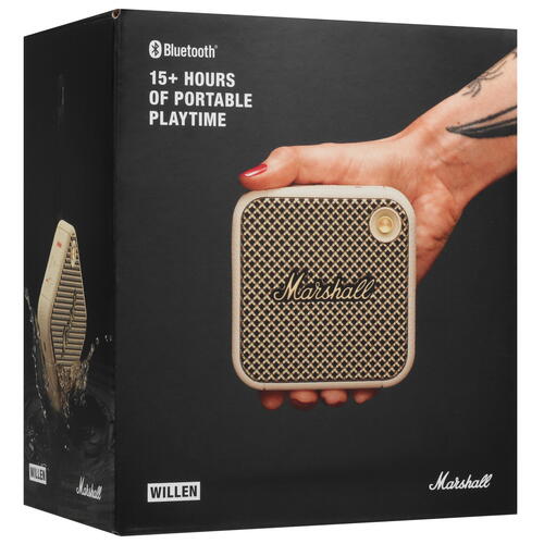 Купить Портативная колонка Marshall Willen, бежевый  5092218. Характеристики, отзывы и цены в Донецке