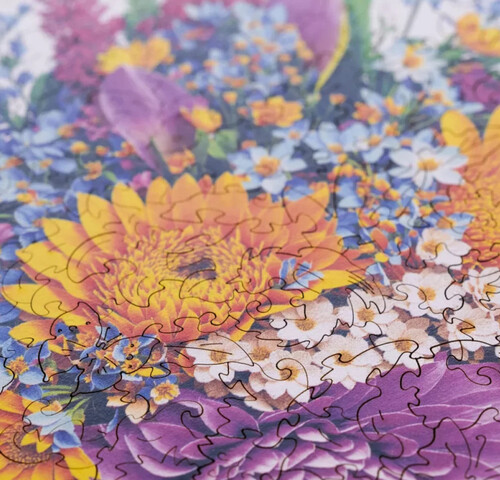 Купить Пазл Unidragon Flora Цветущий букет  9124156. Характеристики, отзывы и цены в Донецке