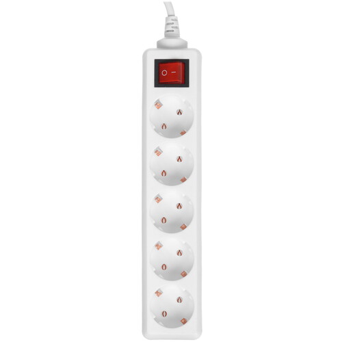 Купить Удлинитель Buro BU-PS5.3/W белый  8130992. Характеристики, отзывы и цены в Донецке