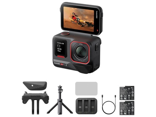 Купить Экшн-камера Insta360 Ace Pro 2 Dual Battery Creator Bundle черный  5618018. Характеристики, отзывы и цены в Донецке