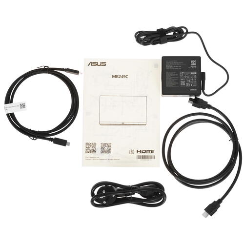 Купить 23.8" Монитор ASUS ZenScreen MB249C черный  5415597. Характеристики, отзывы и цены в Донецке