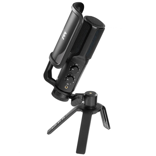 Купить Микрофон RODE NT-USB+ черный  5410770. Характеристики, отзывы и цены в Донецке