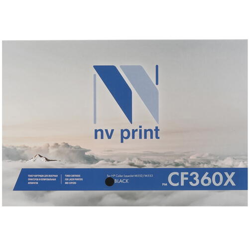 Купить Картридж лазерный NV Print CF360X черный  7973772. Характеристики, отзывы и цены в Донецке