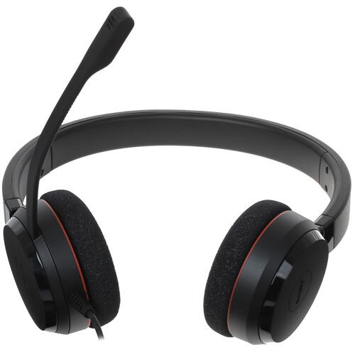 Купить Проводные наушники Jabra Evolve 20 MS Stereo черный  4858096. Характеристики, отзывы и цены в Донецке