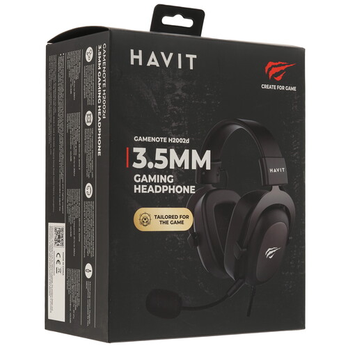 Купить Проводные наушники HAVIT H2002d золотистый 2021  9202177. Характеристики, отзывы и цены в Донецке