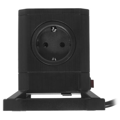 Купить Сетевой фильтр QUMO Power Block System PD1 12SP5U (P-0003) черный  5416306. Характеристики, отзывы и цены в Донецке