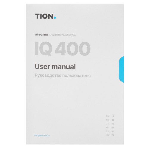 Купить Очиститель воздуха TION IQ 400 черный  9002337. Характеристики, отзывы и цены в Донецке