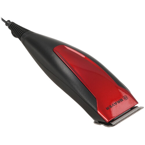 Купить Машинка для стрижки BRAYER 3431BR красный/черный  9928706. Характеристики, отзывы и цены в Донецке