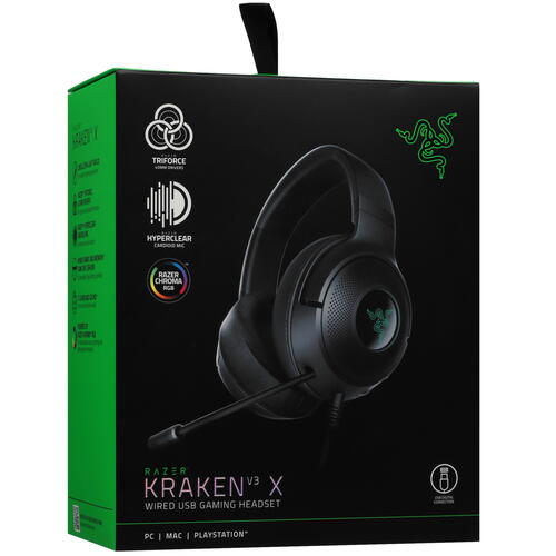 Купить Проводные наушники Razer V3 X черный  5085215. Характеристики, отзывы и цены в Донецке