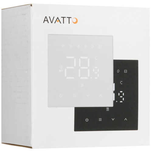 Купить Умный терморегулятор AVATTO WT410-16A-B  5633968. Характеристики, отзывы и цены в Донецке