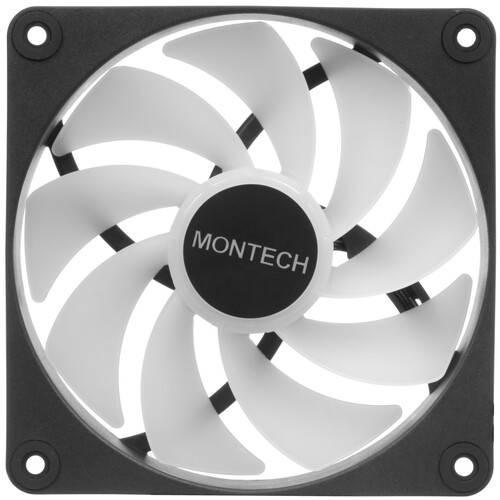 Купить Реверсный вентилятор Montech GF120R V2 ARGB  черный  5633036. Характеристики, отзывы и цены в Донецке