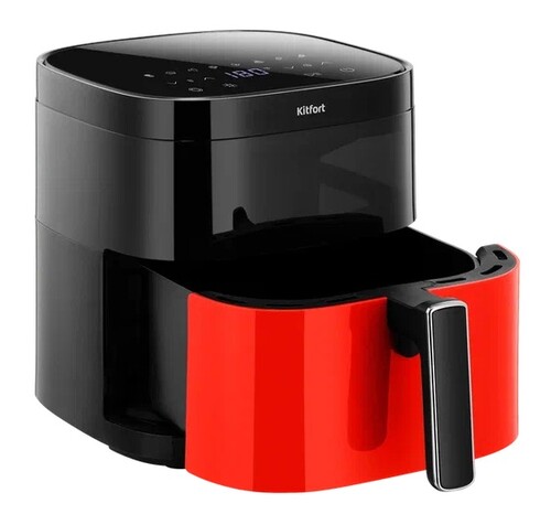 Купить Аэрогриль Kitfort КТ-2291 красный  9256816. Характеристики, отзывы и цены в Донецке