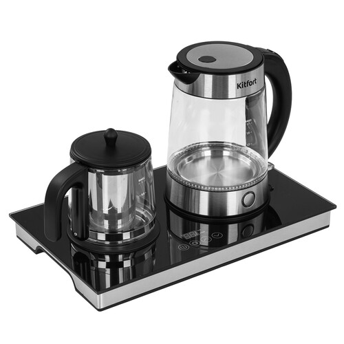 Купить Чайный набор Kitfort КТ-6744 серый  9267962. Характеристики, отзывы и цены в Донецке