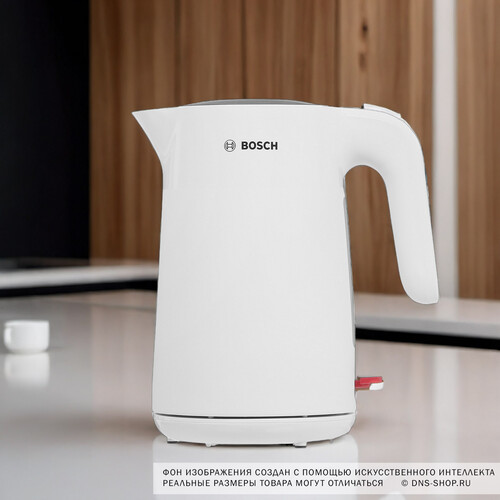 Купить Электрочайник BOSCH TWK 2M161 белый  5499801. Характеристики, отзывы и цены в Донецке
