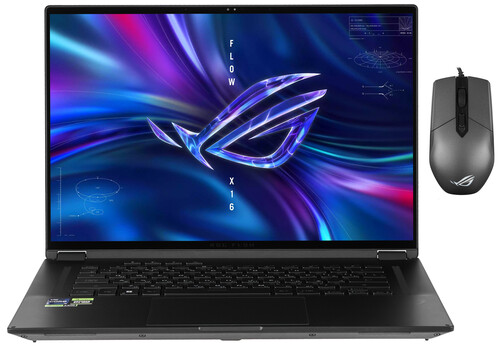 Купить 16" Ноутбук ASUS ROG Flow X16 GV601VI-NL055W черный  5424871. Характеристики, отзывы и цены в Донецке