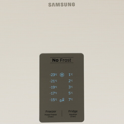 Купить Холодильник с морозильником   Samsung RB37A5491EL/WT бежевый  5321069. Характеристики, отзывы и цены в Донецке