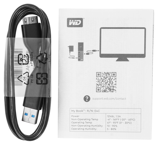 Купить 24 ТБ Внешний HDD WD My Book  5616429. Характеристики, отзывы и цены в Донецке