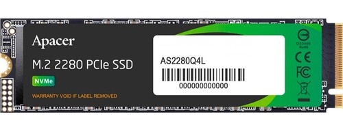 Купить 512 ГБ M.2 NVMe накопитель Apacer AS2280Q4L [AP512GAS2280Q4L-1]  5456531. Характеристики, отзывы и цены в Донецке