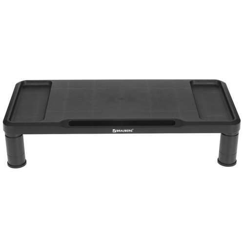 Купить Подставка для ноутбука/монитора BRAUBERG 513792 черный  9163418. Характеристики, отзывы и цены в Донецке