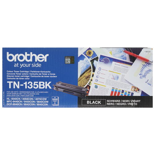 Купить Картридж лазерный Brother TN-135BK черный  0115475. Характеристики, отзывы и цены в Донецке