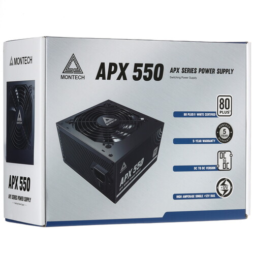 Купить Блок питания MONTECH APX 550W  5458903. Характеристики, отзывы и цены в Донецке