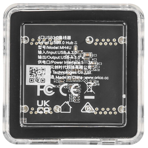 Купить USB-разветвитель ORICO MH4U-U3-10-CR-BP  5471144. Характеристики, отзывы и цены в Донецке