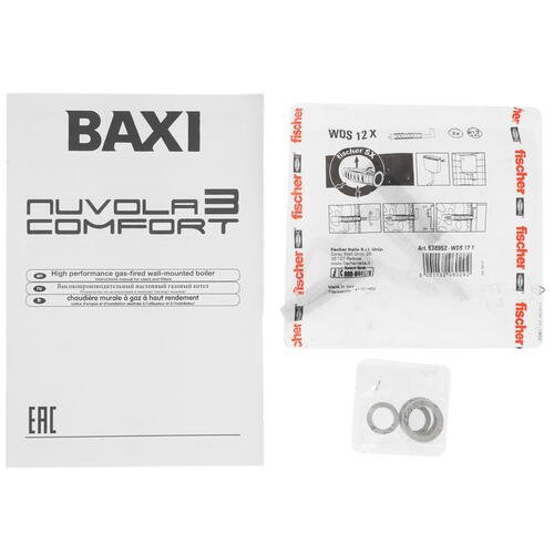 Купить Газовый котел Baxi NUVOLA-3 Comfort 240 F настенный  9966074. Характеристики, отзывы и цены в Донецке