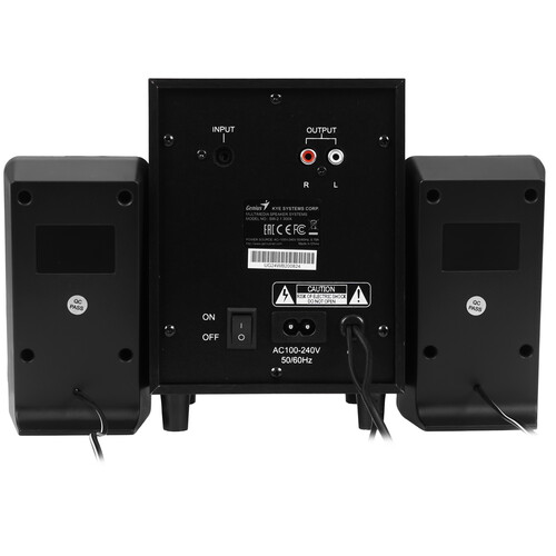 Купить Колонки Genius SW-2.1 300X черный  9140312. Характеристики, отзывы и цены в Донецке