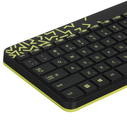 Купить Клавиатура+мышь беспроводная   Logitech MK240 Nano Black черный  5464671. Характеристики, отзывы и цены в Донецке